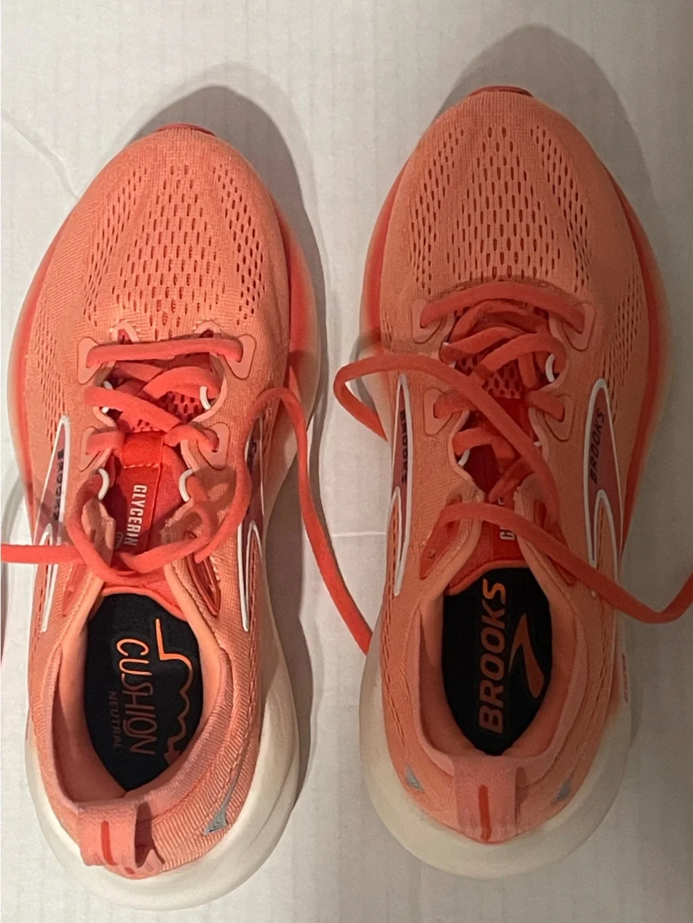 Brooks Glycerin 22 - Women’s 7 - Desert Flower/Hot Coral/Milk - NIB